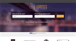 Desktop Screenshot of logisticsjobsearch.com